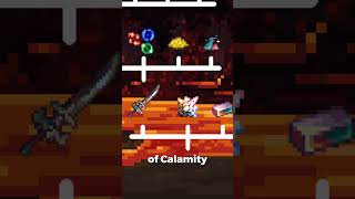 Crafting one of the best endgame sword of the #calamity mod #terraria  #tmodloader