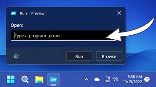 How to Get a Modern Run Box in Windows 11
