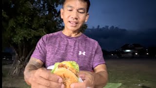 Street food at night  Samraong  in Oddar Meanchey    អាហារតាមផ្លូវពេលយប់នៅស្រុកសំរោងខេត្តឧត្តរមាន