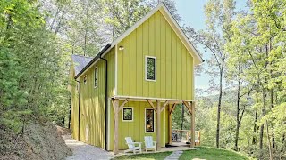 Gorgeous Sassy Cabin Views Creek Sounds Mins to Downtown | Exploring Tiny House