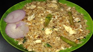 క్యారెట్ ఎగ్ ఫ్రైడ్ రైస్ | Carrot Egg Fried Rice | Rice Recipes in Telugu | Lunch Box Recipes