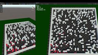 Genetic Algorithm Experiment in Unity3