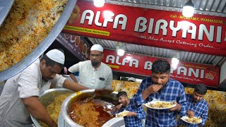 Alfa Biryani Of Brahmapur | Mutton Biryani Series Of Berhampur Street Food Roadside Chicken Biryani