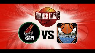 Jumpball - Summer League 2023 - Division 5 : Miami Bricks vs Peronia 72-63 (12/06/2023)