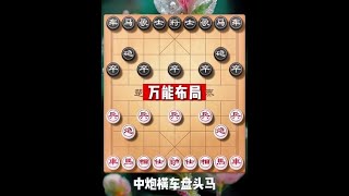 中炮横车盘头马精彩实战#象棋破局#中国象棋开局技巧#布局飞刀