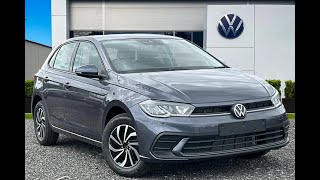 Brand New Volkswagen Polo 1.0 TSI Life DSG Euro 6 in Smokey Grey Metallic - Crewe Volkswagen