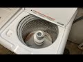 GE washing machine - pillows and request