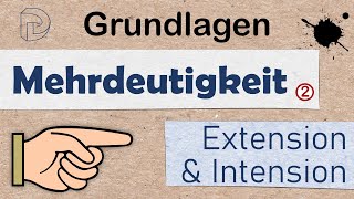 Gesagt ist nicht gleich gemeint– Mehrdeutigkeit, Teil 2: Extension und Intension – Denkfehler Online