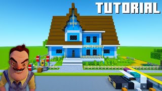 Minecraft Tutorial: How To Make The Hello Neighbour 2 House 910 Friendly Court \