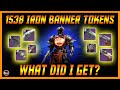 Destiny 2 - Iron Banner BIG TOKEN CASH IN!! Any God Rolls?