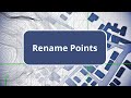 TBC - Rename Points - Field Data Edition Commands