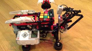 Lego Rubiks Cube Solver MindCub3r - Mindstorms EV3