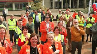 Rotary president Jennifer Jones viert 100 jaar Rotary in Nederland