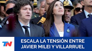 Milei acusó a Villarruel de cometer \