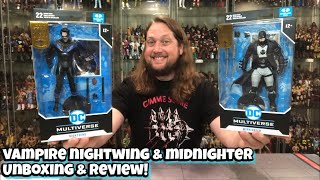 Vampire Nightwing \u0026  DC Mcfarlane Toys Unboxing \u0026 Review!