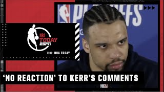 Dillon Brooks had NO REACTION to Steve Kerr’s comments 👀 🍿| NBA Today