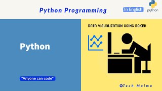 Data Visualization using Bokeh Codes| Python course for beginners | Techmaima