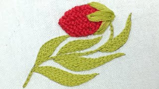 Excellent Hand Embroidery Flower Design | Hand Embroidery Design | Stitch Embroidery Designs