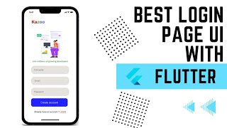 Flutter Login Page UI | [Speed Code] ♡