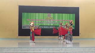 Juara 2 lomba tari krida dwipangga kabupaten sragen