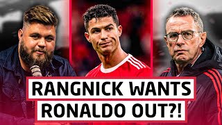 Rangnick Wants Cristiano Ronaldo OUT Of Manchester United?! | Live at 9pm