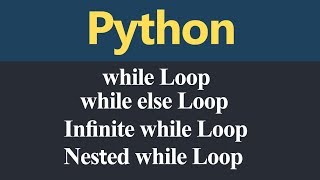 While Loop and Nested while Loop in Python (Hindi)