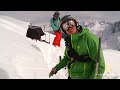 extreme backcountry skiers alaska wing men