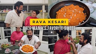 Preparing Rava Kesari For Bala Mama | Rava Kesari | Balakokila | Actor Bala | Kokila