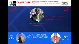 SPECIAL DIAF DEBAT: délogements des vendeurs à la sauvette par Roger Mbassa Ndine