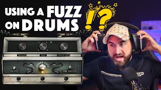 Mixing with FUZZ on DRUMS??? | Cobra Fuzz Plugin by Safari Pedals