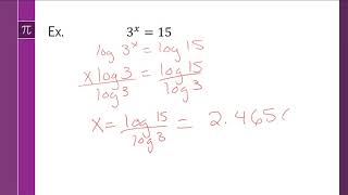 8.6 Common Logarithms