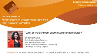 AGERP 2020: L5 (Geohazards) | Dr. Barnali Ghosh