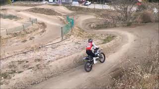 ライダーパーク生駒　練習走行　YZ125