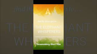 The Elephant whisperer Wining Oscar for the " Best Documentary " 95th Academy Awards #oscars #shorts