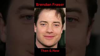 Brendan Fraser then and now #brendanfraser #thewhale #themummy