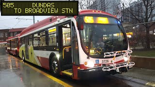 (TTC) Toronto Transit Commission 2019 Proterra Catalyst BE40 3726 | 505 Dundas