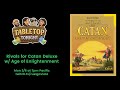 Rivals for Catan Deluxe with Age of Enlightenment Expansion Live Play Through Part 1