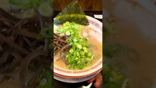 【 博多長浜らーめん 六角堂 】定番 長浜ラーメン # #博多ラーメン #長浜ラーメン