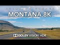 Driving Montana 8K HDR Dolby Vision - Helena Capital to Bozeman