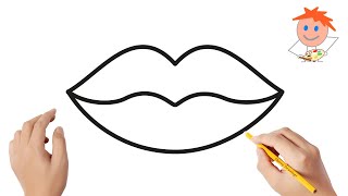 How to draw lips | Easy drawings