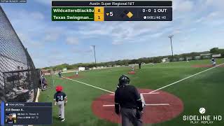 WildcattersBlack8u @ Texas Swingman 9u (2022.04.10)