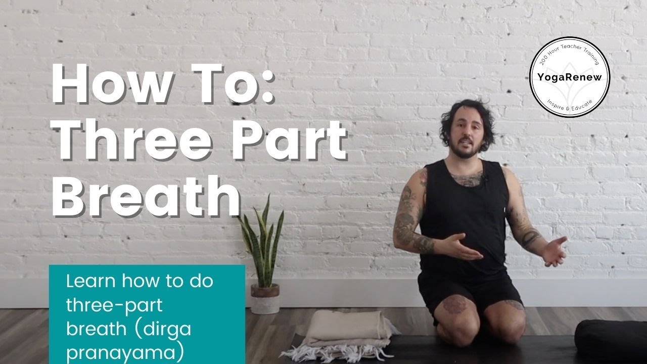 Pranayama For Beginners: How To Do Three Part Breath (Dirgha Pranayama ...