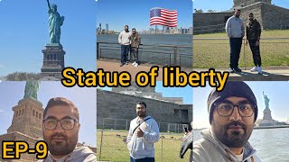 Statue of liberty | liberty Island New York USA | 🇦🇪 to 🇺🇸 | Ep- 9