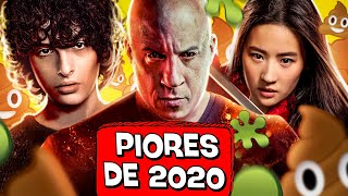 10 PIORES FILMES de 2020! 👎🤮
