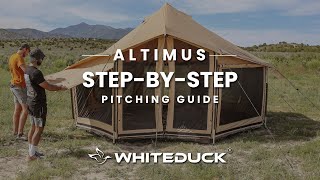 Altimus Bell Tent Step-By-Step Setup Guide | White Duck Outdoors