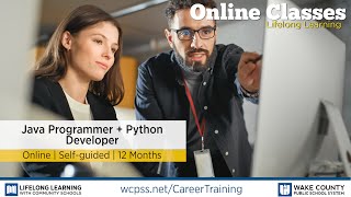 Career Training Certificate - Java Programmer + Python Developer