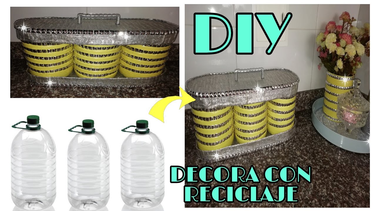 Recicla Y Decora Tu Cocina Con Botellas Plasticas Youtube