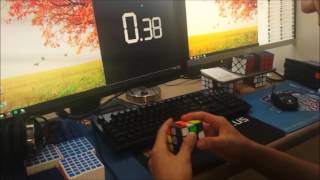 Rubik's Cube solved in 5.03 Seconds