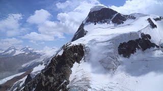 スイスアルプス、マッターホルンの麓の村 ツェルマットからクラインマッターホルンへ、そしてマッターホルン北壁裾野をハイキング　2015/07/19 　#swissalps #おうちでスイス