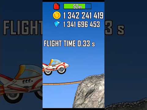 Hill Climb Racing The Rocket Gameplay #trendingshorts videos de carreras de Hill Climb virales